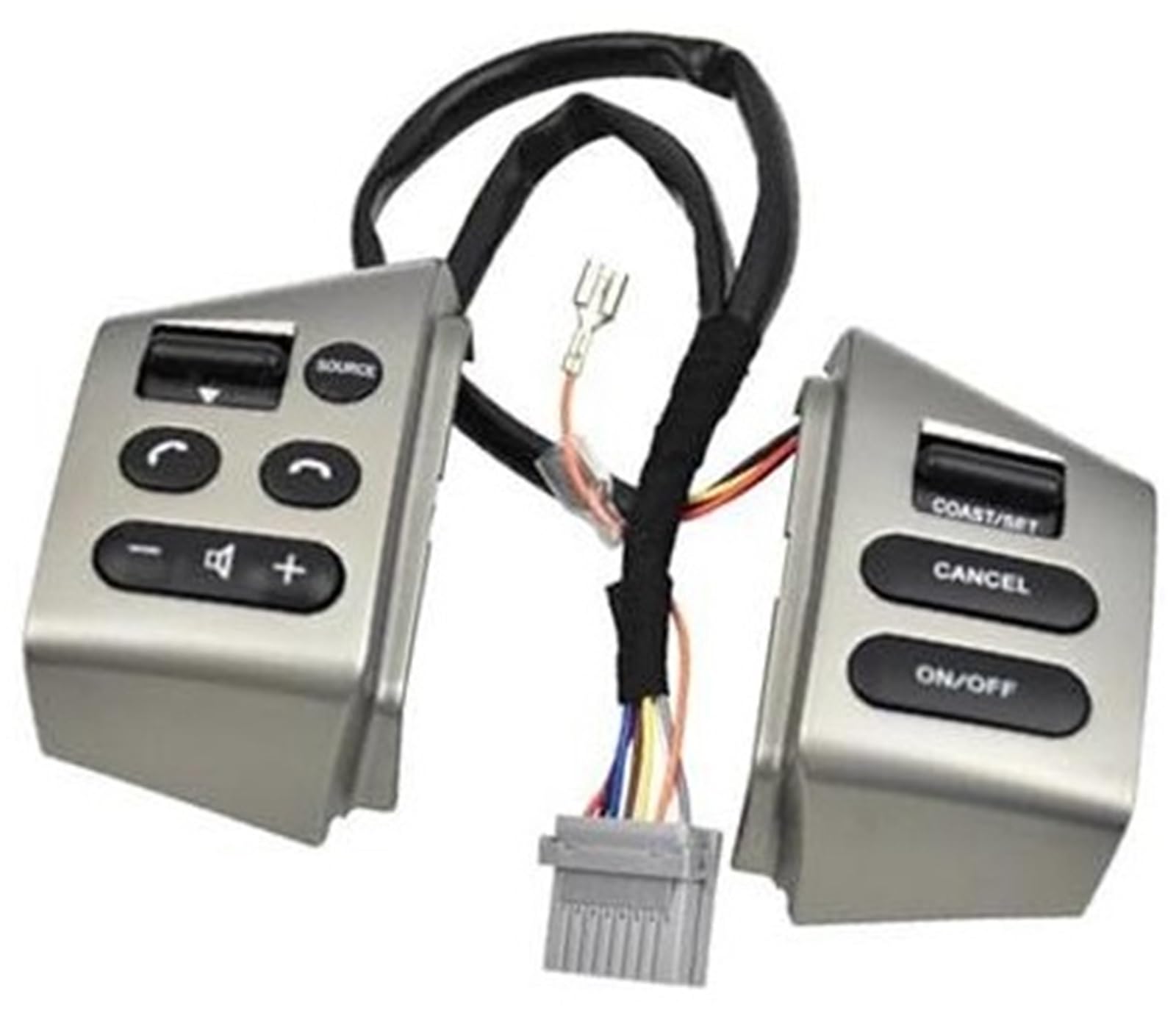 XEDLAMP Auto-Tempomat-Taste, for NISSAN, for SYLPHY 2005–2019, for LIVINA, for TIIDA Auto-Lenkrad-Steuertasten, Paar mit Kabeln, silberner Knopf mit Hintergrundbeleuchtung Auto-Lenkradschalter-Kit(BLA XEDLAMP Auto-Tempomat-Taste, for NISSAN, for SYLPHY 2005–2019, for LIVINA, for TIIDA Auto-Lenkrad-Steuertasten, Paar mit Kabeln, silberner Knopf mit Hintergrundbeleuchtung Auto-Lenkradschalter-Kit(BLA von XEDLAMP