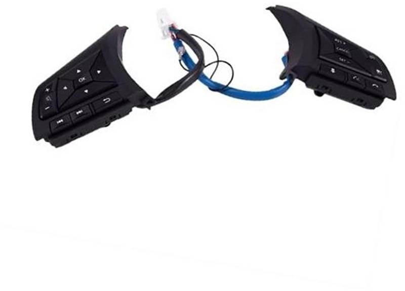 XEDLAMP Auto-Tempomat-Taste, for Nissan, for Qashqai, for Serena 2017 2018, Auto-Lenkrad, multifunktionaler Tempomat-Tastenschalter 255505SA1D Auto-Lenkradschalter-Kit von XEDLAMP