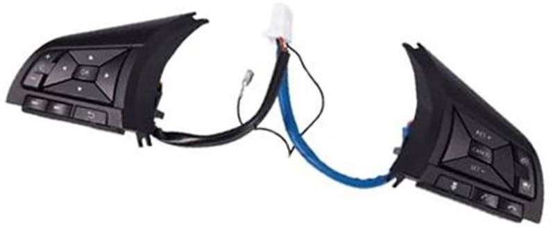 XEDLAMP Auto-Tempomat-Taste, for Nissan, for Qashqai, for Serena 2017 2018, Auto-Lenkrad-Tempomat-Tasten, Schalter, Audio-Lautstärkeregler-Schalter Auto-Lenkradschalter-Kit von XEDLAMP
