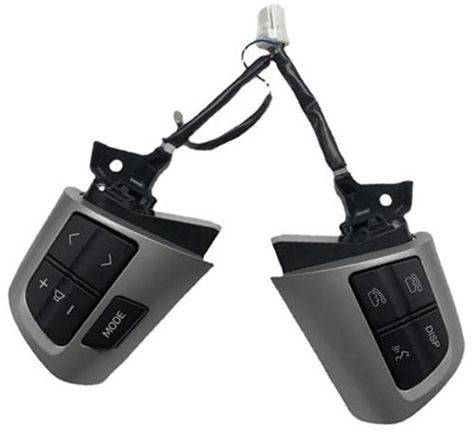 XEDLAMP Auto-Tempomat-Taste, for Toyota, for Corolla, A*DE150 N*DE150 NR*E150 ZR*E15 ZZ*E150 Lenkrad-Audio-Steuertaste, Auto-Schalter-Zubehör Auto-Lenkradschalter-Kit(Black 2) von XEDLAMP
