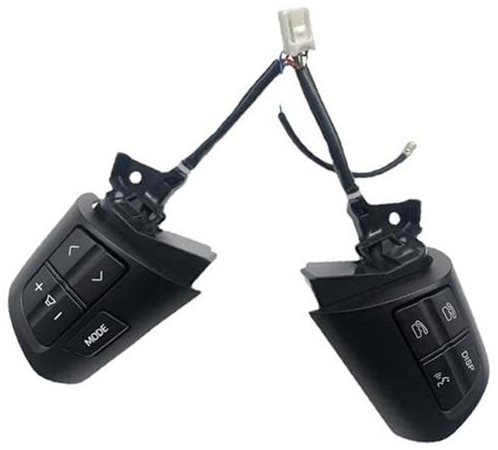 XEDLAMP Auto-Tempomat-Taste, for Toyota, for Corolla, A*DE150 N*DE150 NR*E150 ZR*E15 ZZ*E150 Lenkrad-Audio-Steuertaste, Auto-Schalter-Zubehör Auto-Lenkradschalter-Kit(Black color1) von XEDLAMP
