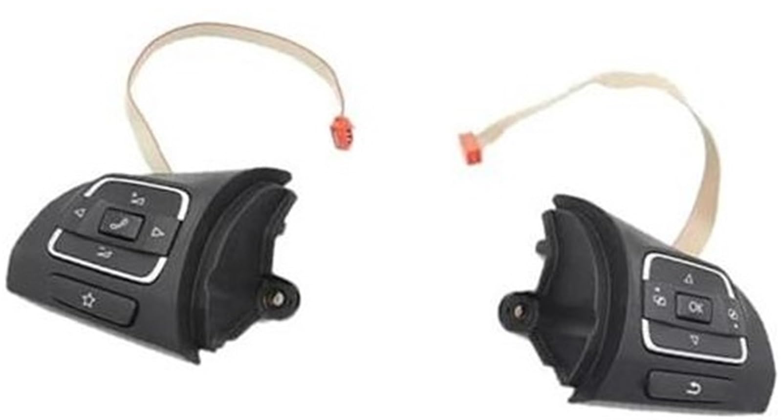 XEDLAMP Auto-Tempomat-Taste, for VW, for CC, for EOS, 2009–2014, for Amarok 2010–2014, Multifunktions-Lenkrad-Audio-Lautstärkeregler-Schalter-Taste 5C0959538A Auto-Lenkradschalter-Kit XEDLAMP Auto-Tempomat-Taste, for VW, for CC, for EOS, 2009–2014, for Amarok 2010–2014, Multifunktions-Lenkrad-Audio-Lautstärkeregler-Schalter-Taste 5C0959538A Auto-Lenkradschalter-Kit von XEDLAMP