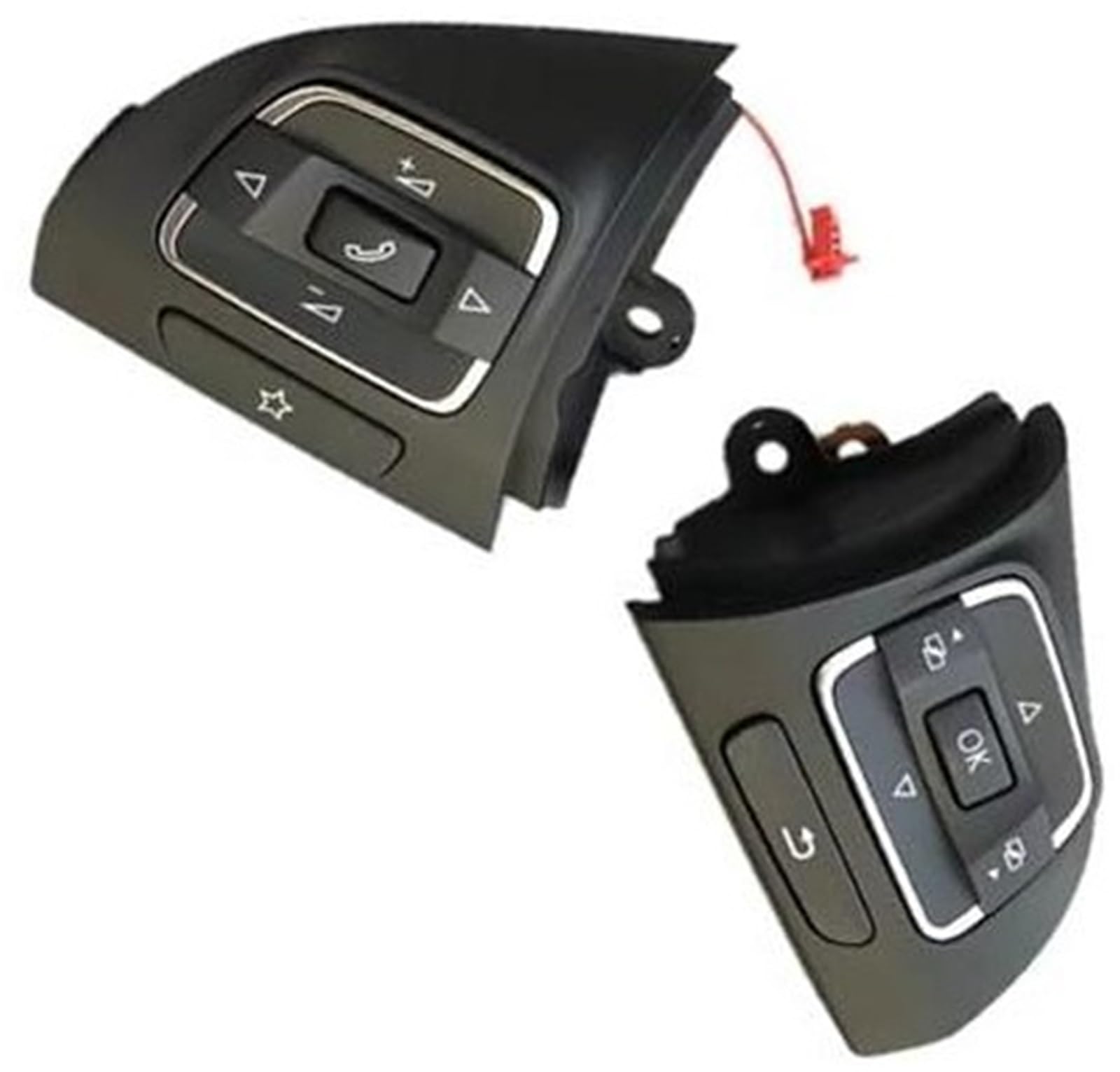 XEDLAMP Auto-Tempomat-Taste, for VW, for Golf, MK6 2009–2013, for Jetta, MK6 2011–2014, for Tiguan, 2008–2014, Lenkrad-Tempomat-Tastenschalter 5C0959537B Auto-Lenkradschalter-Kit XEDLAMP Auto-Tempomat-Taste, for VW, for Golf, MK6 2009–2013, for Jetta, MK6 2011–2014, for Tiguan, 2008–2014, Lenkrad-Tempomat-Tastenschalter 5C0959537B Auto-Lenkradschalter-Kit von XEDLAMP