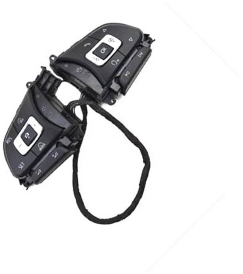 XEDLAMP Auto-Tempomat-Taste, for VW, for T-ROC, for Jetta, 2020 2021 2022 2023 Auto-Lenkrad-Multimedia-Tempomat-Schalter-Taste 5NG959442B 5NG959442A Auto-Lenkradschalter-Kit von XEDLAMP