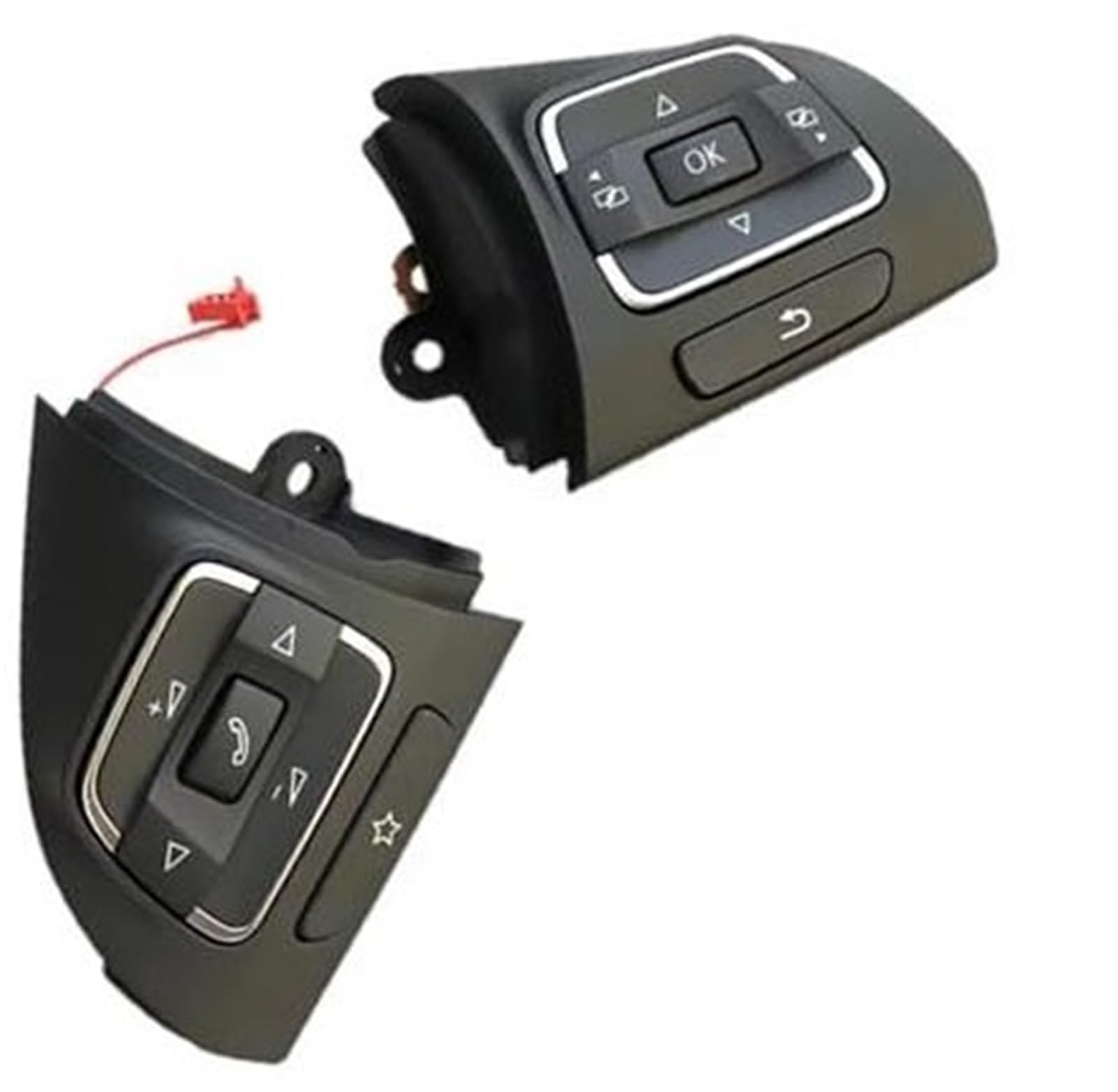 XEDLAMP Auto-Tempomat-Taste, for VW, for Touran, for Caddy, for Sharan, 2011 2012 2013 2014, Multifunktions-Lenkrad-Tempomat-Tastenschalter 5C0959537B Auto-Lenkradschalter-Kit XEDLAMP Auto-Tempomat-Taste, for VW, for Touran, for Caddy, for Sharan, 2011 2012 2013 2014, Multifunktions-Lenkrad-Tempomat-Tastenschalter 5C0959537B Auto-Lenkradschalter-Kit von XEDLAMP