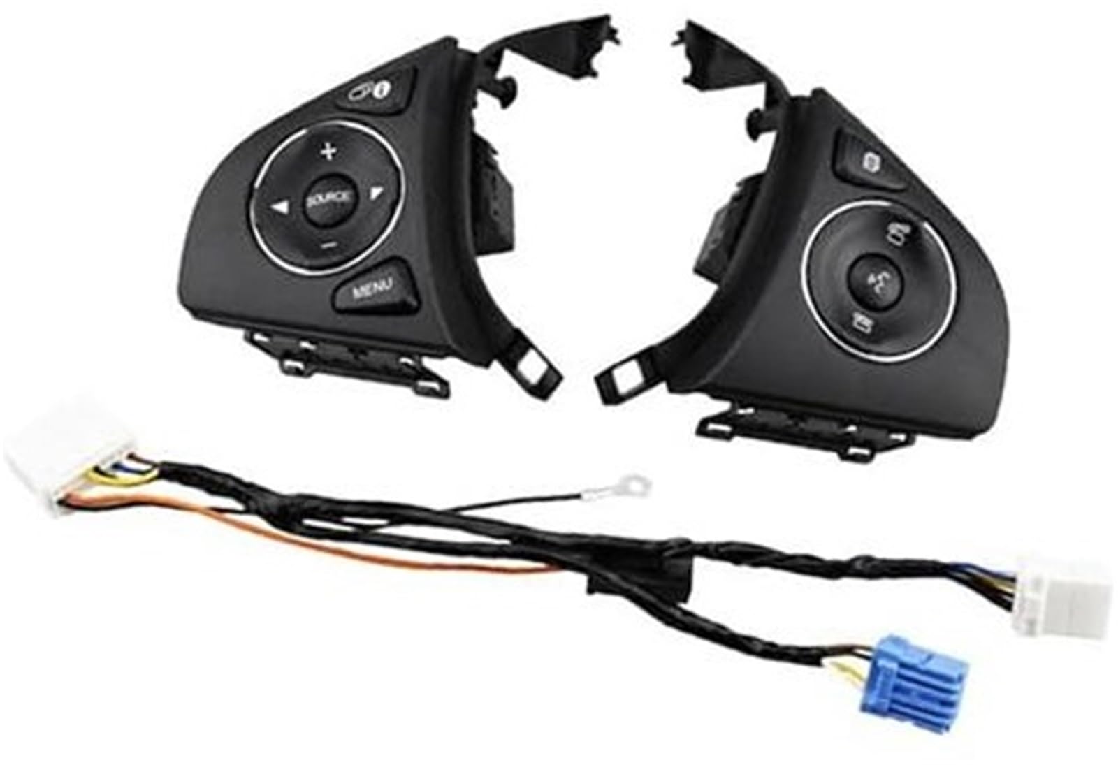 XEDLAMP Auto-Tempomat-Taste, passend for 2015 2016 2017 2018, Auto-Tasten, Schalter, Audio-Radio-Fernbedienung, Bluetooth-Taste, Lenkradsteuerung, Auto-Styling-Teile Auto-Lenkradschalter-Kit(BLACK Set XEDLAMP Auto-Tempomat-Taste, passend for 2015 2016 2017 2018, Auto-Tasten, Schalter, Audio-Radio-Fernbedienung, Bluetooth-Taste, Lenkradsteuerung, Auto-Styling-Teile Auto-Lenkradschalter-Kit(BLACK Set von XEDLAMP