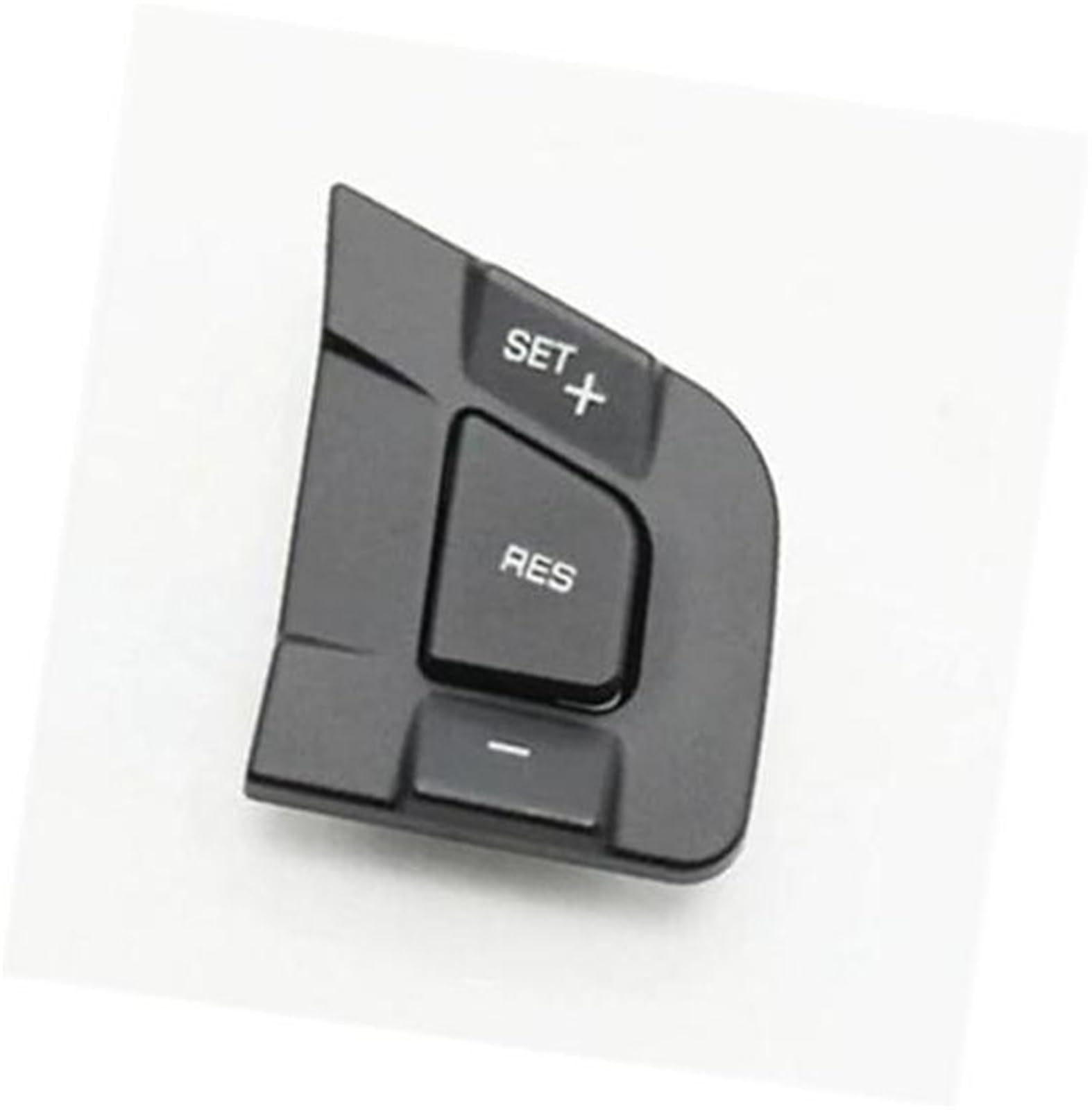 XEDLAMP Auto-Tempomat-Taste Land, for Rover, for Discovery, for Freelander, Auto-Lenkrad, Multifunktions-Tastenabdeckung, Steuertasten, Schalter-Dekoration Auto-Lenkradschalter-Kit(Black 2) von XEDLAMP