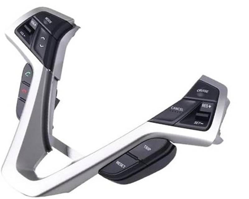 XEDLAMP Auto-Tempomattaste, for Hyundai, for Veloster 2013–2017 96710-2V600 Auto-Multifunktionstaste, Lenkrad-Tempomatschalter, Zubehörteile Auto-Lenkradschalter-Kit von XEDLAMP