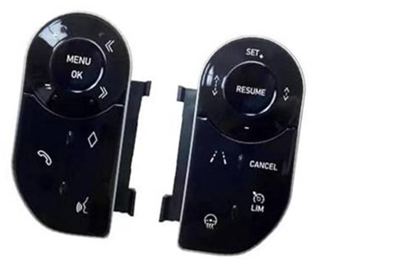 XEDLAMP Auto-Tempomattaste Land, for Rover, for Range, for Rover, for Discovery 5 8602A04545rh Autobildschirm Multifunktionale Lenkrad-Cruise-Taste Auto-Lenkradschalter-Kit von XEDLAMP