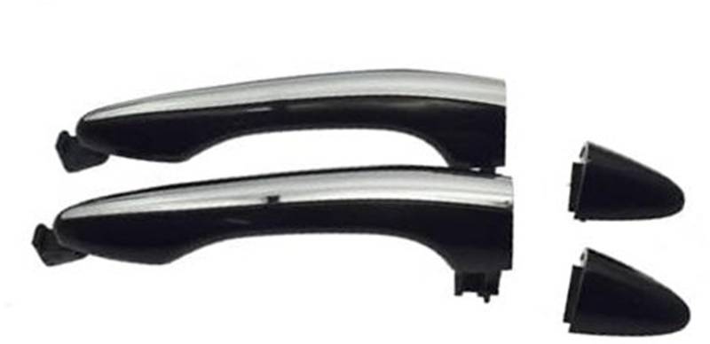 XEDLAMP Autoaußenseite vorne links, for Kia, for Optima K5 2011 2012 2013 2014 2015 Vorne hinten links rechts Außentüraußengriff 826512T010, 826612T010, 836512T010, 836612T010 Chrom-Türgriffverkleidun von XEDLAMP