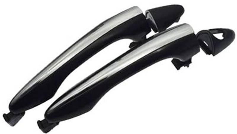 XEDLAMP Autoaußenseite vorne links, for Kia, for Optima K5 2011 2012 2013 2014 2015 Vorne hinten links rechts Außentüraußengriff 826512T010, 826612T010, 836512T010, 836612T010 Chrom-Türgriffverkleidun von XEDLAMP