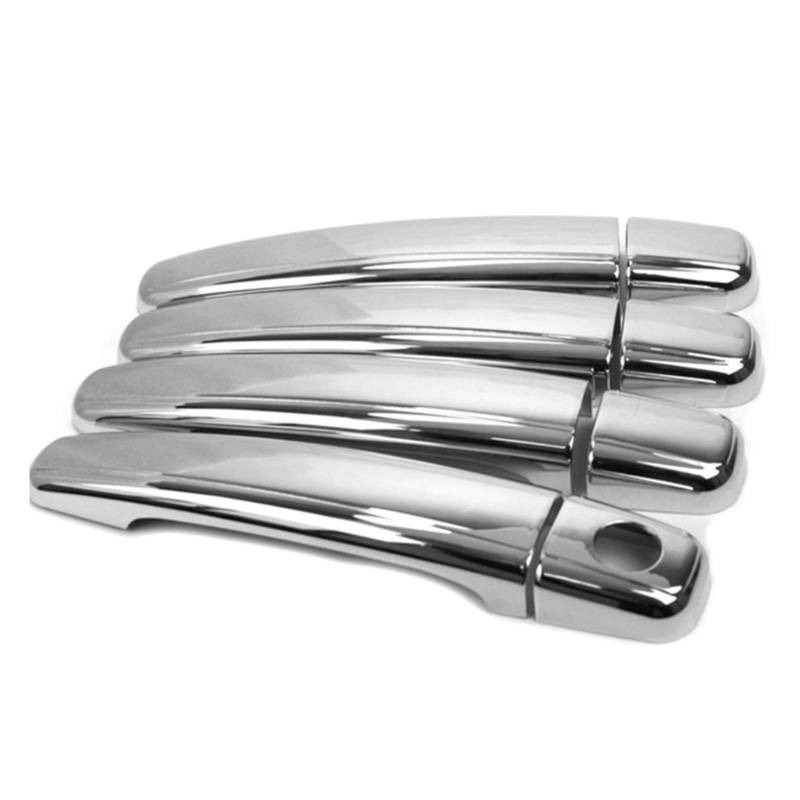 XEDLAMP Autozubehör Chrom-Seitentürgriffabdeckungsverkleidung, for Peugeot 307 Abdeckung für Außentürgriffe von XEDLAMP