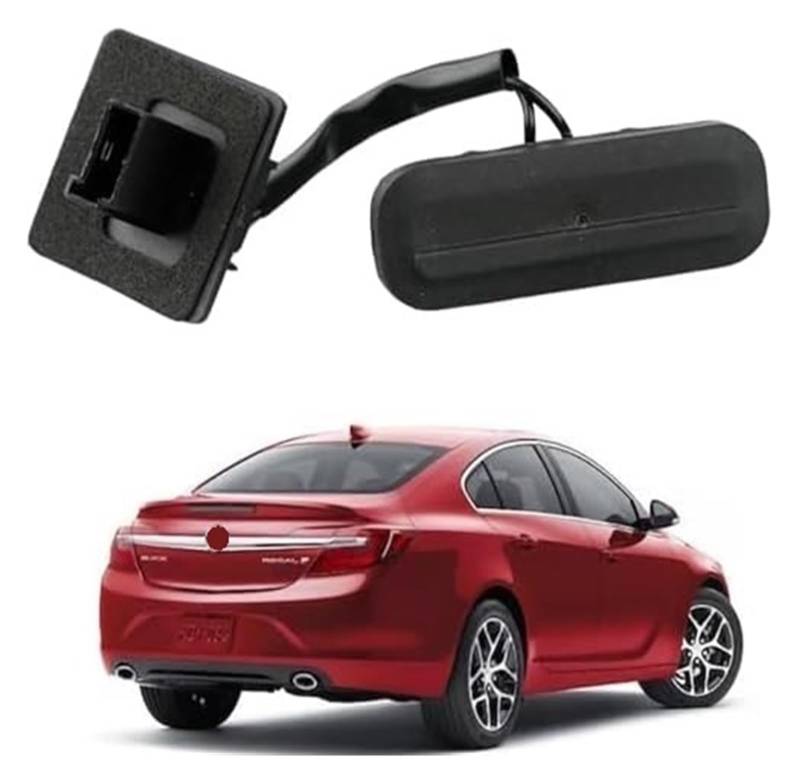 XEDLAMP Baugruppe for Entriegeln des Kofferraumdeckels, for Buick, for Regal 2011-2017. Ersatzschalter for Öffnen des Heckklappenverriegelungsgriffs 13422268 Boot-Entriegelungsschalter von XEDLAMP