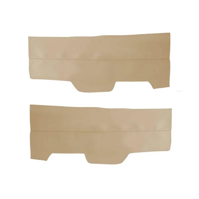 XEDLAMP Beige, for Pilot 2009 2010 2011 2012 2013 2014 2015 2 Stück Vordertür Armlehnenverkleidung Lederbezug Innenzubehör Zierleiste Auto-Innentürverkleidung von XEDLAMP