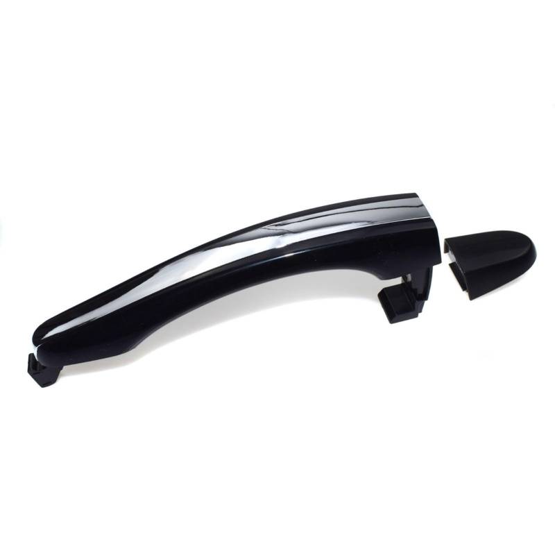 XEDLAMP Chromschwarze Außentürgriffe vorne hinten Links rechts, for Hyundai, Azera 2006 2007 2008 2009 2010 2011 826513L000 826523L000 Abdeckung für Außentürgriffe(Front Right) von XEDLAMP