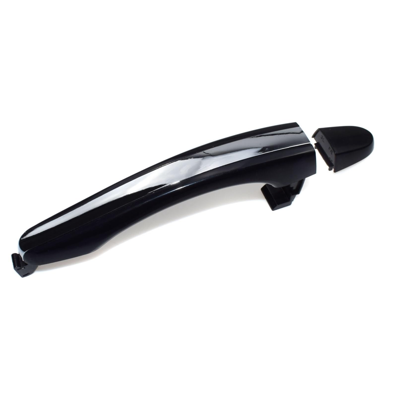 XEDLAMP Chromschwarze Außentürgriffe vorne hinten Links rechts, for Hyundai, Azera 2006 2007 2008 2009 2010 2011 826513L000 826523L000 Abdeckung für Außentürgriffe(Rear Left or Right) von XEDLAMP