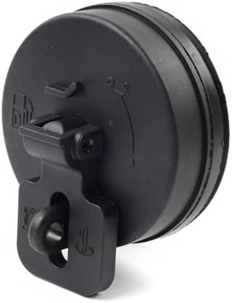 XEDLAMP Cnwaga Kraftstofftankdeckel for Öltank, for Volvo, for John Deere, for Bagger, Schwarz Tankdeckel für Bagger von XEDLAMP
