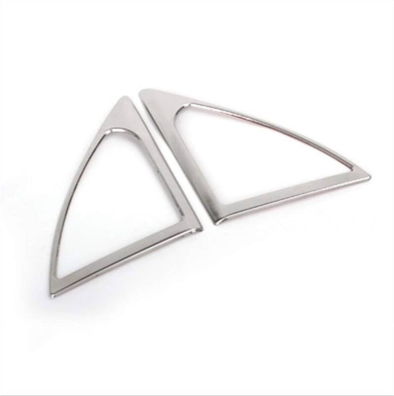 XEDLAMP Edelstahl A-Säule Audio Lautsprecher Trim Hochtöner Dekoration Aufkleber 2 Stück/Set, for Peugeot, for 3008 5008 2017 2018 Zubehör Auto-Lenkrad-Stick von XEDLAMP