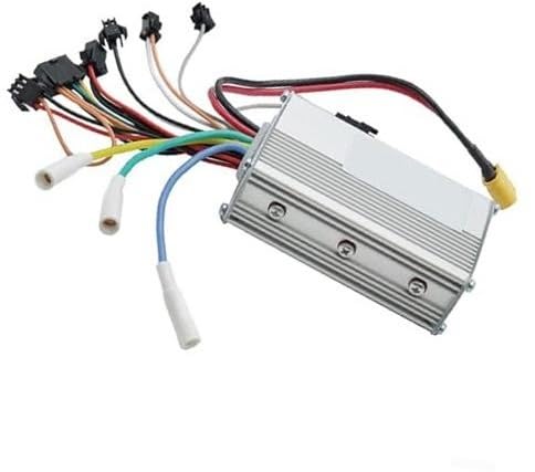 XEDLAMP Elektroroller 60 V 52 V 48 V 36 V Display Bürstenloser Motor ohne Hall-Controller mit LCD-Display EBike Intelligenter bürstenloser Controller (Display mit flachem Kopf) Controller-Kit für Elek von XEDLAMP