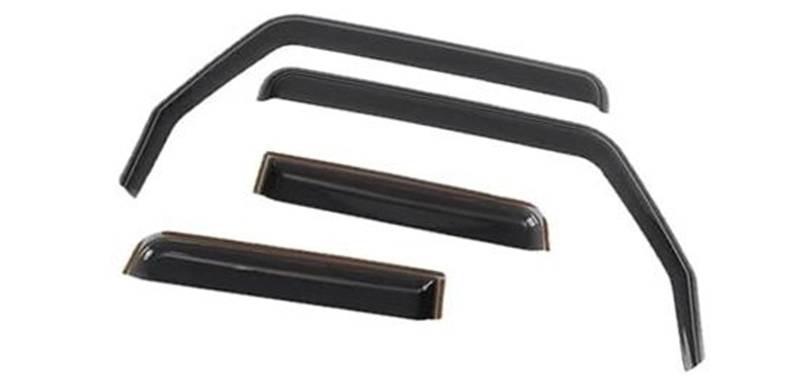 XEDLAMP Fenstertürdichtungen, 4-teilig, Seitenfensterabweiser, Fensterformverkleidung, Wetterschutz, for Jeep, for Wrangler JK 4-Türer 2007-2018 Autotürdichtungsstreifen von XEDLAMP
