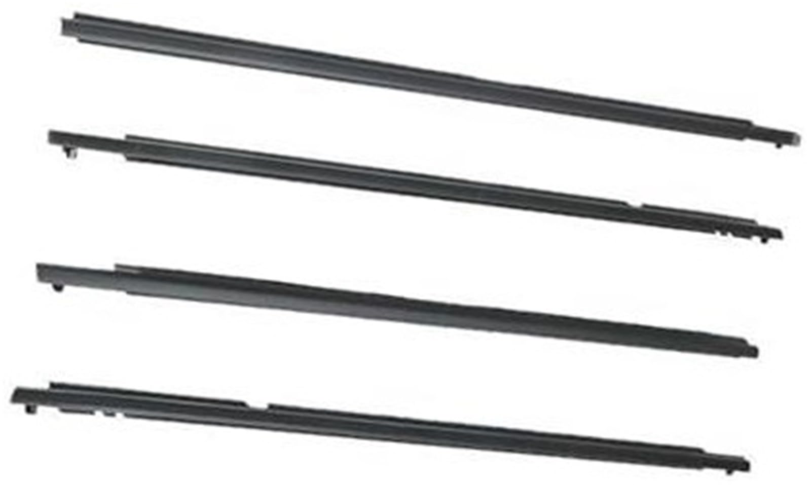 XEDLAMP Fenstertürdichtungen, 4-teiliges Auto-Außenfenster-Gummi-Dichtungsprofil, wasserdichte Druckleiste, Dichtungsgurt, Zierleiste, for Toyota, for Corolla, 2009-2012 Autotürdichtungsstreifen(Black XEDLAMP Fenstertürdichtungen, 4-teiliges Auto-Außenfenster-Gummi-Dichtungsprofil, wasserdichte Druckleiste, Dichtungsgurt, Zierleiste, for Toyota, for Corolla, 2009-2012 Autotürdichtungsstreifen(Black von XEDLAMP