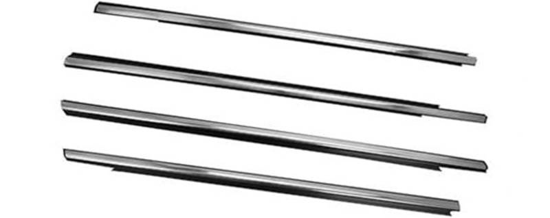 XEDLAMP Fenstertürdichtungen, for Citroen, for Elysee 2014 2015 2016 Autofensterglas Gummidichtung Seitentür Außendichtung Formteil Autotürdichtungsstreifen(Black Chrome) von XEDLAMP