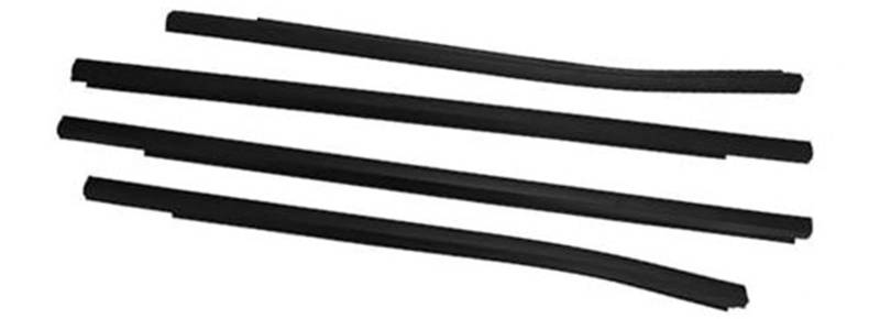 XEDLAMP Fenstertürdichtungen, for Ranger PX XLT 2012-2021 Autoabdichtung Wetterstreifen Türglasdichtung Gürtelverkleidung 4-Türer Außenfenster Gummidichtung Wetterstreifen Autotürdichtungsstreifen von XEDLAMP