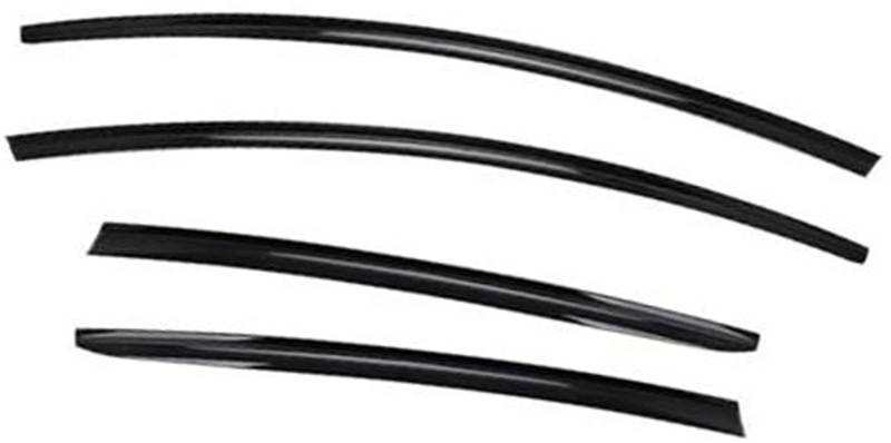XEDLAMP Fenstertürdichtungen 4-teilige Autofensterglasdichtungen for Tesla for Modell 3/Y 2020-2023 Fensterdichtungsform Zierleiste Dichtungsstreifen Dichtungsgürtel Brille Regenschutz Autotürdichtung von XEDLAMP