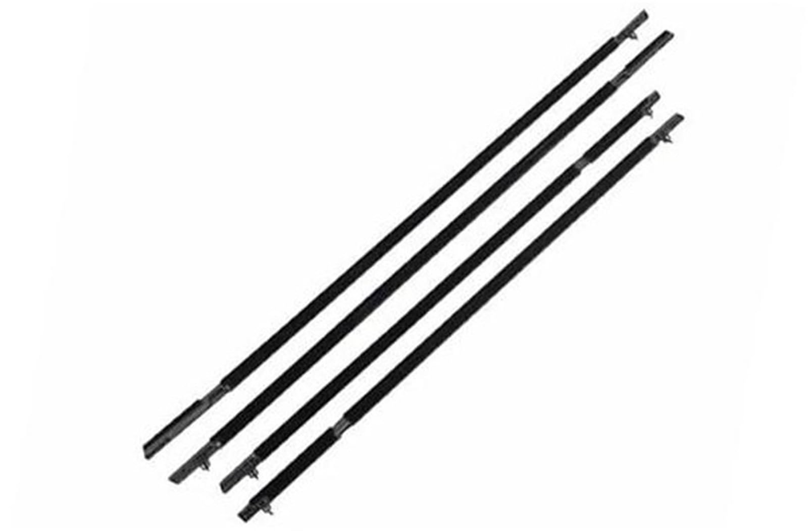 XEDLAMP Fenstertürdichtungen Auto, for Toyota, for RAV4, for XA30 US, for Version 2006~2012 Tür wasserdichte regendichte Wetterleiste Glasdichtung Autotürdichtungsstreifen(Black-Rear Pair) von XEDLAMP