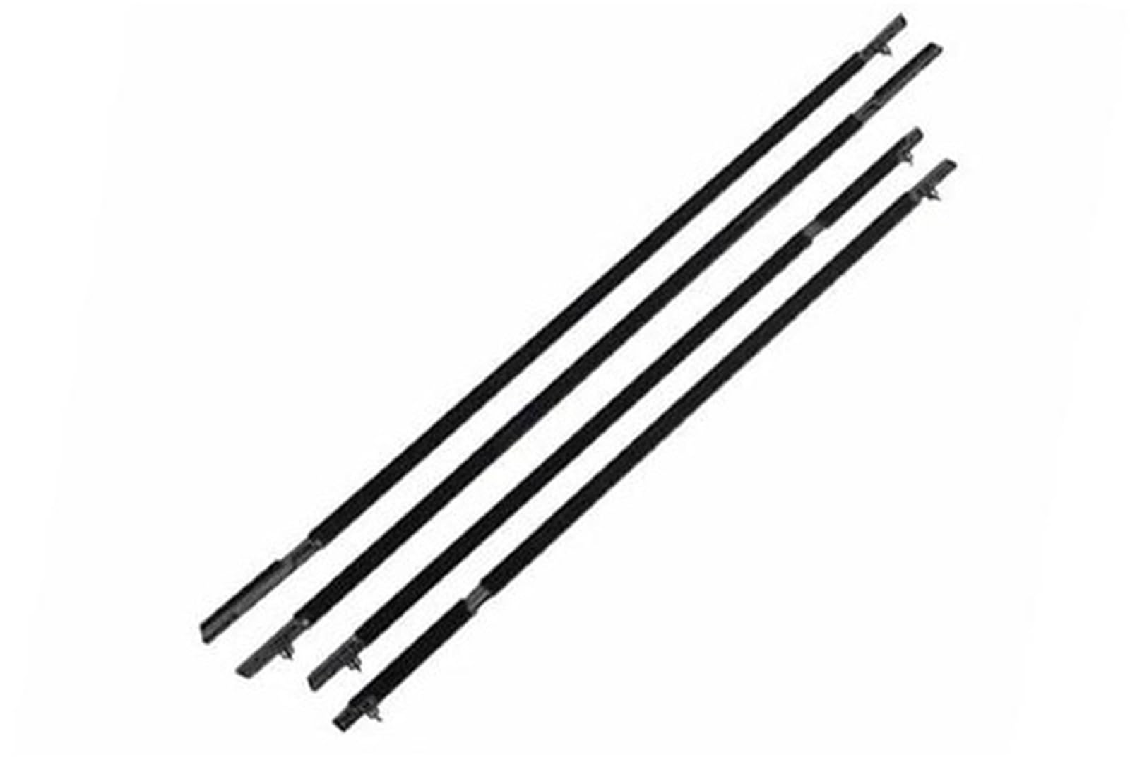 XEDLAMP Fenstertürdichtungen Auto, for Toyota, for Vios, for XP150 2014 2015 2016 2017 2018 Tür wasserdichte regendichte Wetterleiste Glasdichtung Autotürdichtungsstreifen(Black-Rear Pair) von XEDLAMP