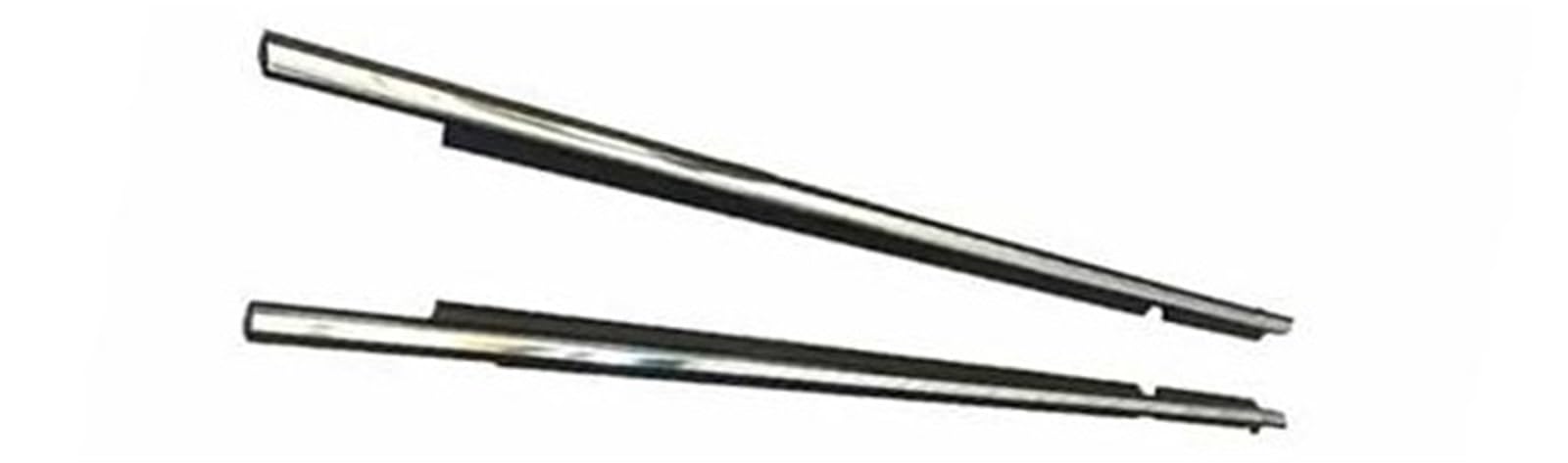 XEDLAMP Fenstertürdichtungen Autofensterglas-Dichtungsstreifen, for Toyota, for Camry, for XV30 2002~2006 Türregendichter Wetterschutzstreifen Autotürdichtungsstreifen(Black Plating Front 2pcs) von XEDLAMP