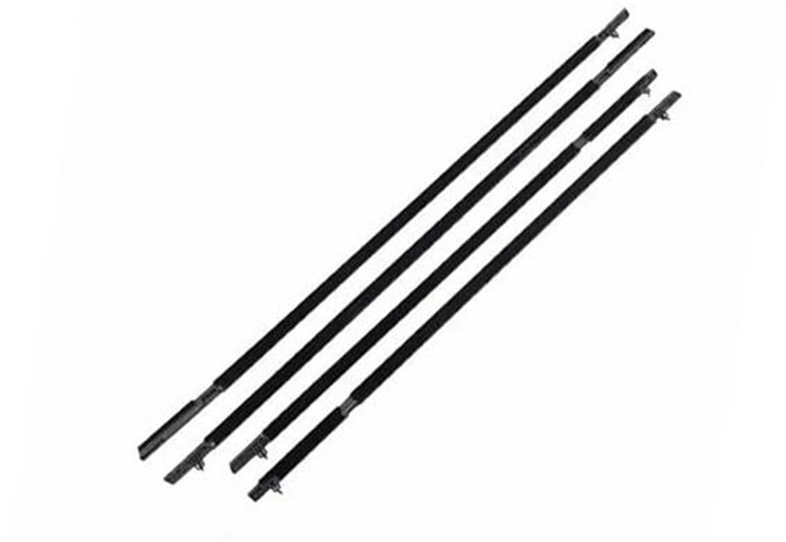 XEDLAMP Fenstertürdichtungen Autos, for Lexus, for GX470 2003 2004 2005 2006 2007 2008 2009 Türregendichte Wetterstreifen Autotürdichtungsstreifen(Black-Rear Pair) von XEDLAMP