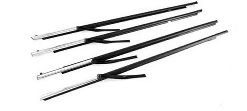 XEDLAMP Fenstertürdichtungen Autotürglas Fensterformverkleidung Dichtungsstreifen Gummidichtungsgürtel Dichtungsstreifen, for Toyota, for 4runner 2010-2021 Autotürdichtungsstreifen von XEDLAMP
