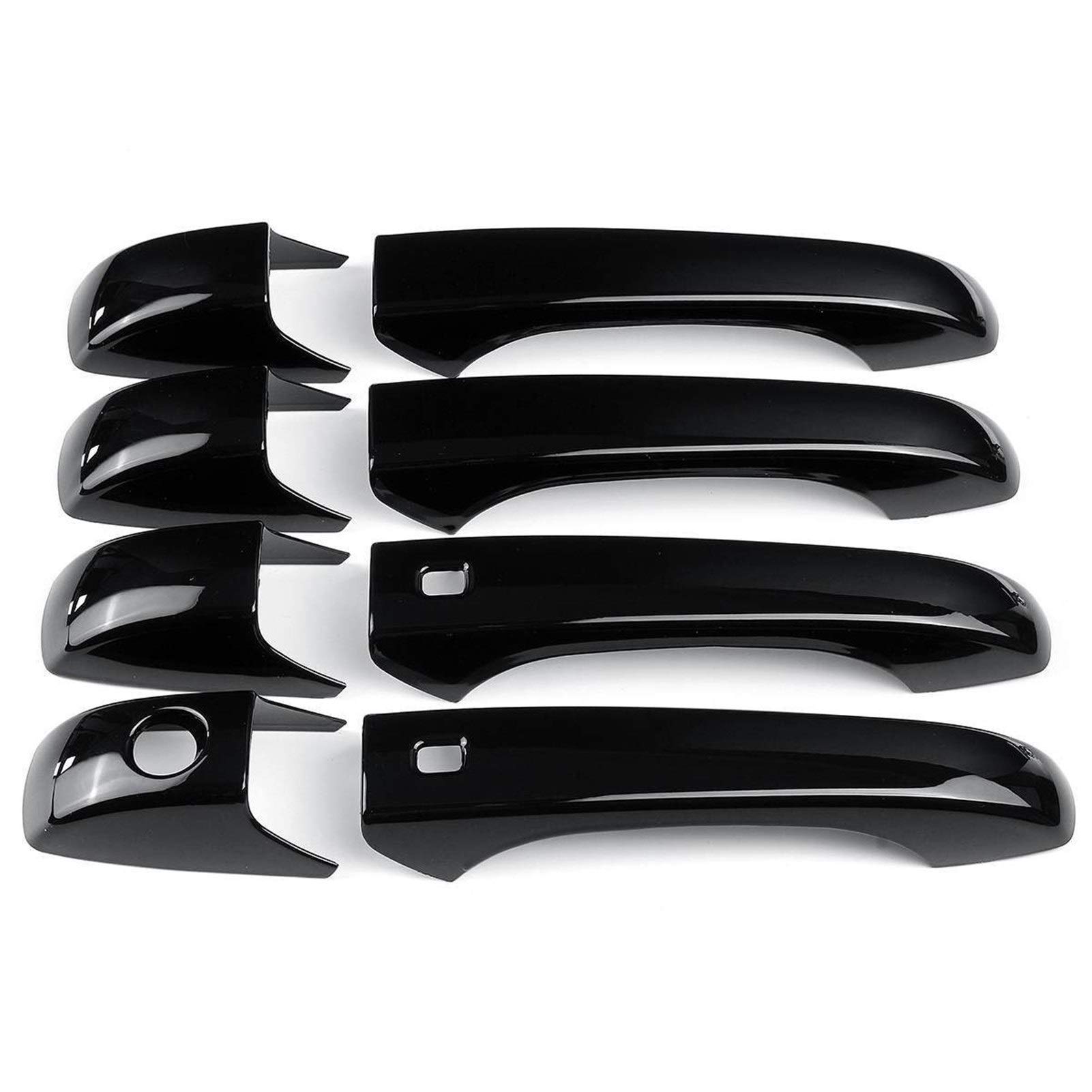 XEDLAMP Glänzend Schwarze Auto-Außentürgriffabdeckung, for Jeep, Grand Cherokee, for Dodge, Durango 2011–2019, Auto-Styling-Zubehör Abdeckung für Außentürgriffe XEDLAMP Glänzend Schwarze Auto-Außentürgriffabdeckung, for Jeep, Grand Cherokee, for Dodge, Durango 2011–2019, Auto-Styling-Zubehör Abdeckung für Außentürgriffe von XEDLAMP