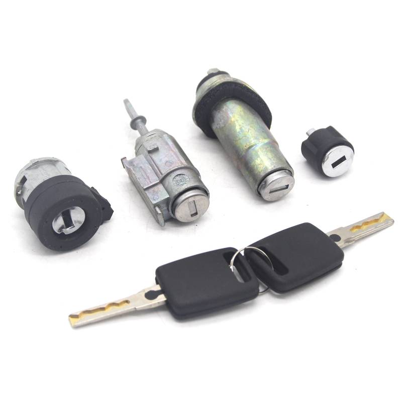 XEDLAMP KOMPLETTES Schloss-Set ZÜNDSCHALTER Linke TÜR KOFFERRAUMSCHLOSS-Zylinder, for, A6 C5 4B 4D0905855G 4B0905851B Autotürschlosszylinder(A6 Set) von XEDLAMP