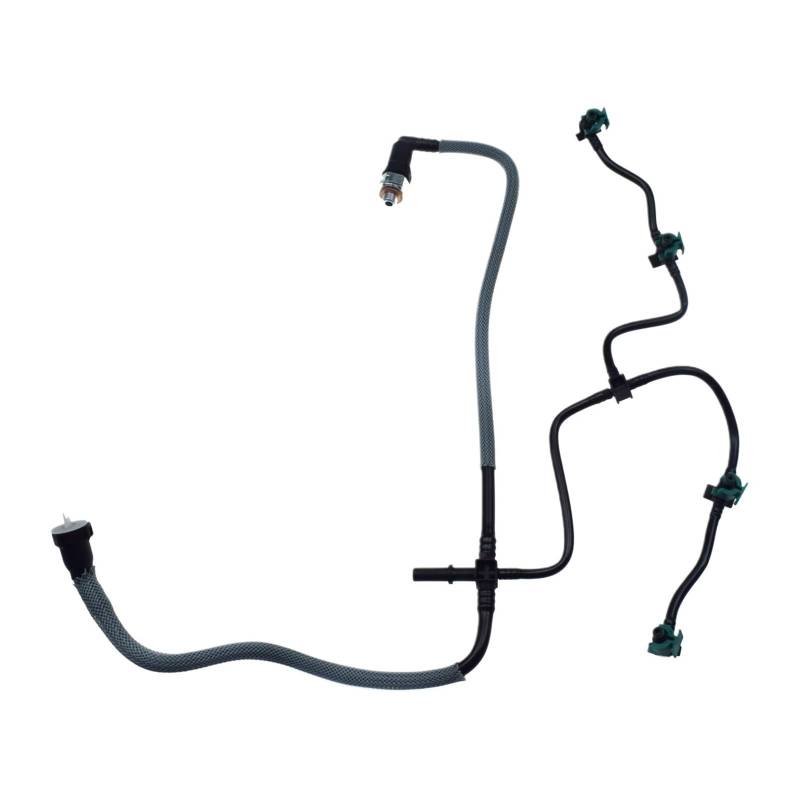 XEDLAMP Kraftstoffeinspritzventil-Rücklaufleckrohr 2,4 TDCi, for Ford, Transit MK7 2006–2014 und for Land Rover, Defender 2006 2007 2008 2009 2010 2011 Ölrücklaufschlauch von XEDLAMP