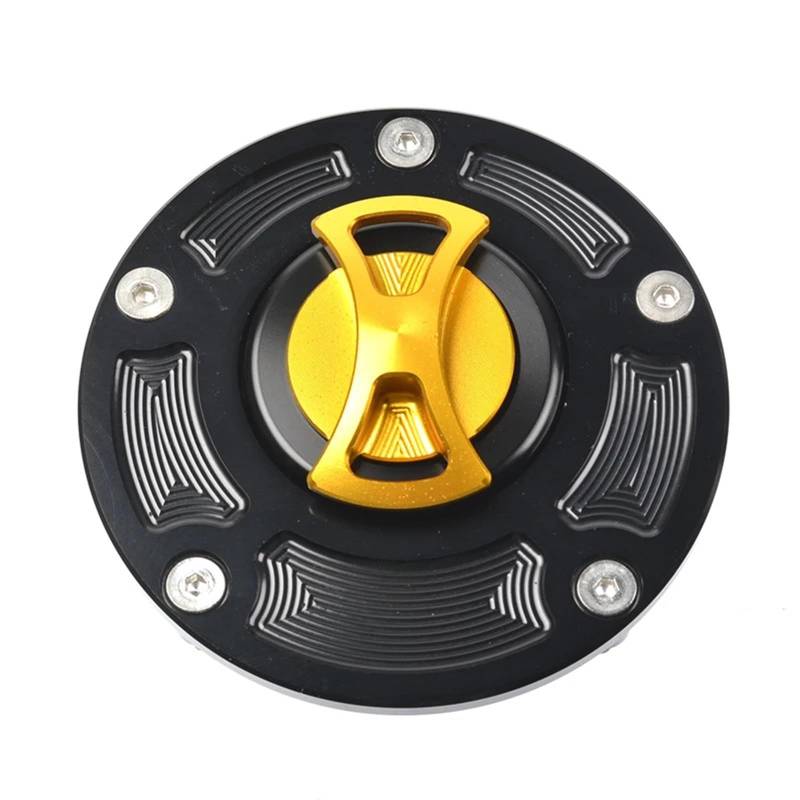 XEDLAMP Motorrad CNC Tankdeckel Abdeckung, for BN302 302S 150S TN25 TNT250 BJ250 TNT150, TNT300 TNT600 502C 752S 2016-up(Gold) von XEDLAMP