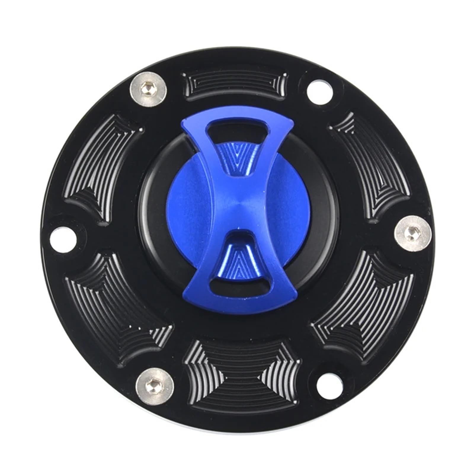 XEDLAMP Motorrad RS660 CNC Tankdeckel Abdeckung, for Aprilia, RSV 1000 RSV1000 Mille Shiver 750 RS125 RS250 Tuono 1000 RS660 Öl Abdeckung(Blue) von XEDLAMP