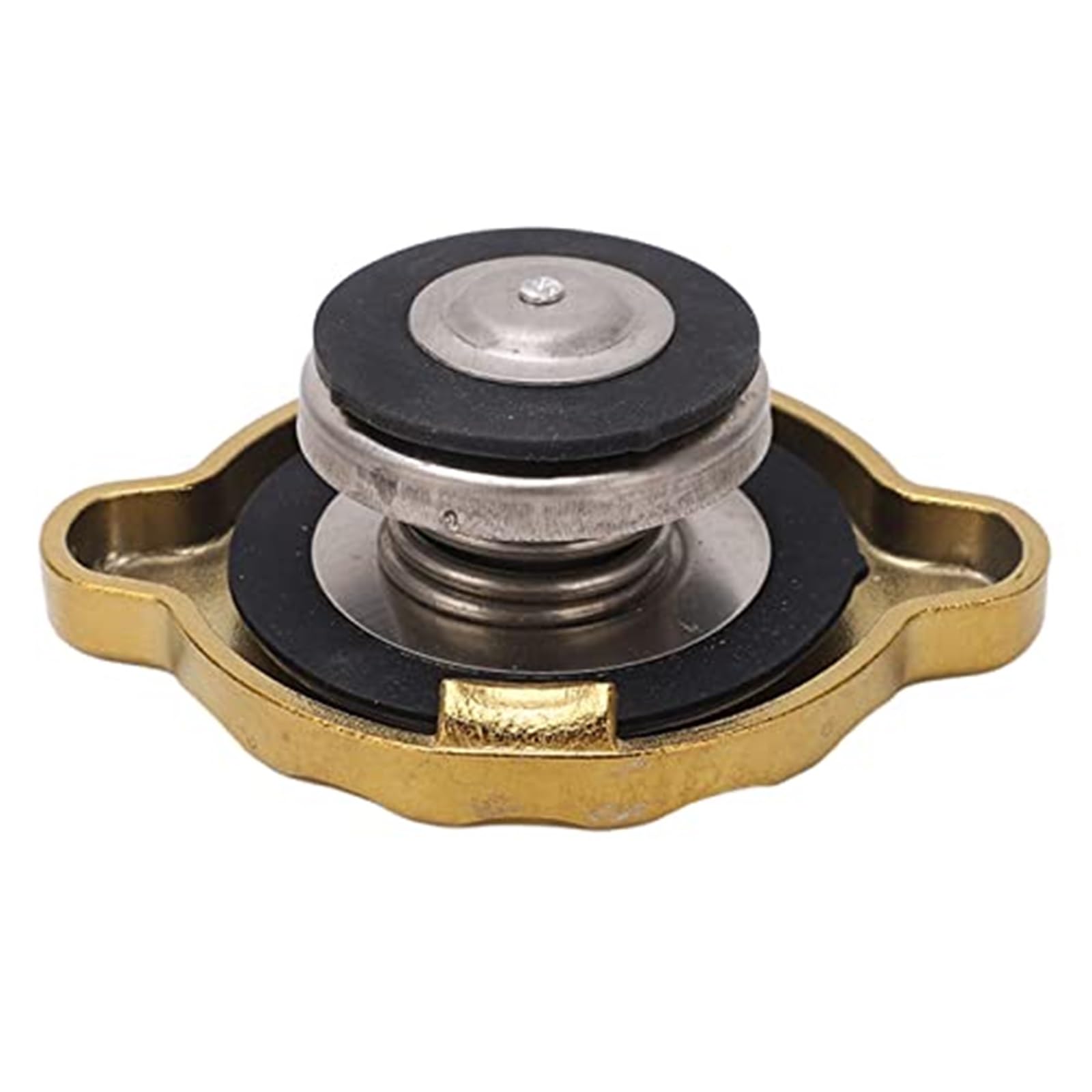 XEDLAMP Motorwassertankabdeckung, stabile professionelle Motorwassertankabdeckung aus Aluminium for Lader(Silver Middle) Tankdeckel für Bagger(Gold Middle) von XEDLAMP