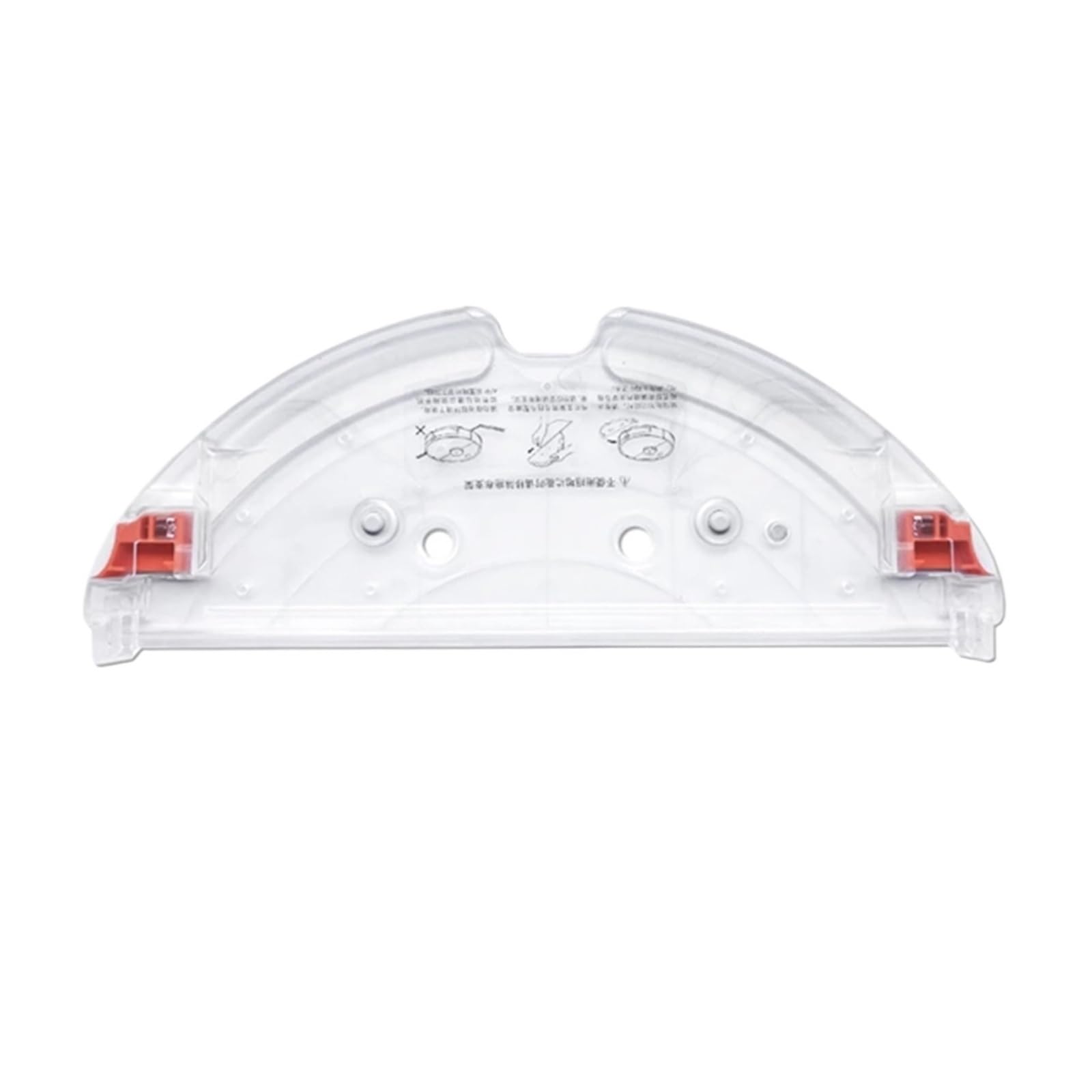 XEDLAMP Neues Staubsaugerteil Wasser, for Tank, Schale, for Roborock, Q7 Max / Q7 Max+ / T8 Zubehör Wasserkasten Wasserkastenpalette Staubsauger-Staubsammler(Light Grey) von XEDLAMP