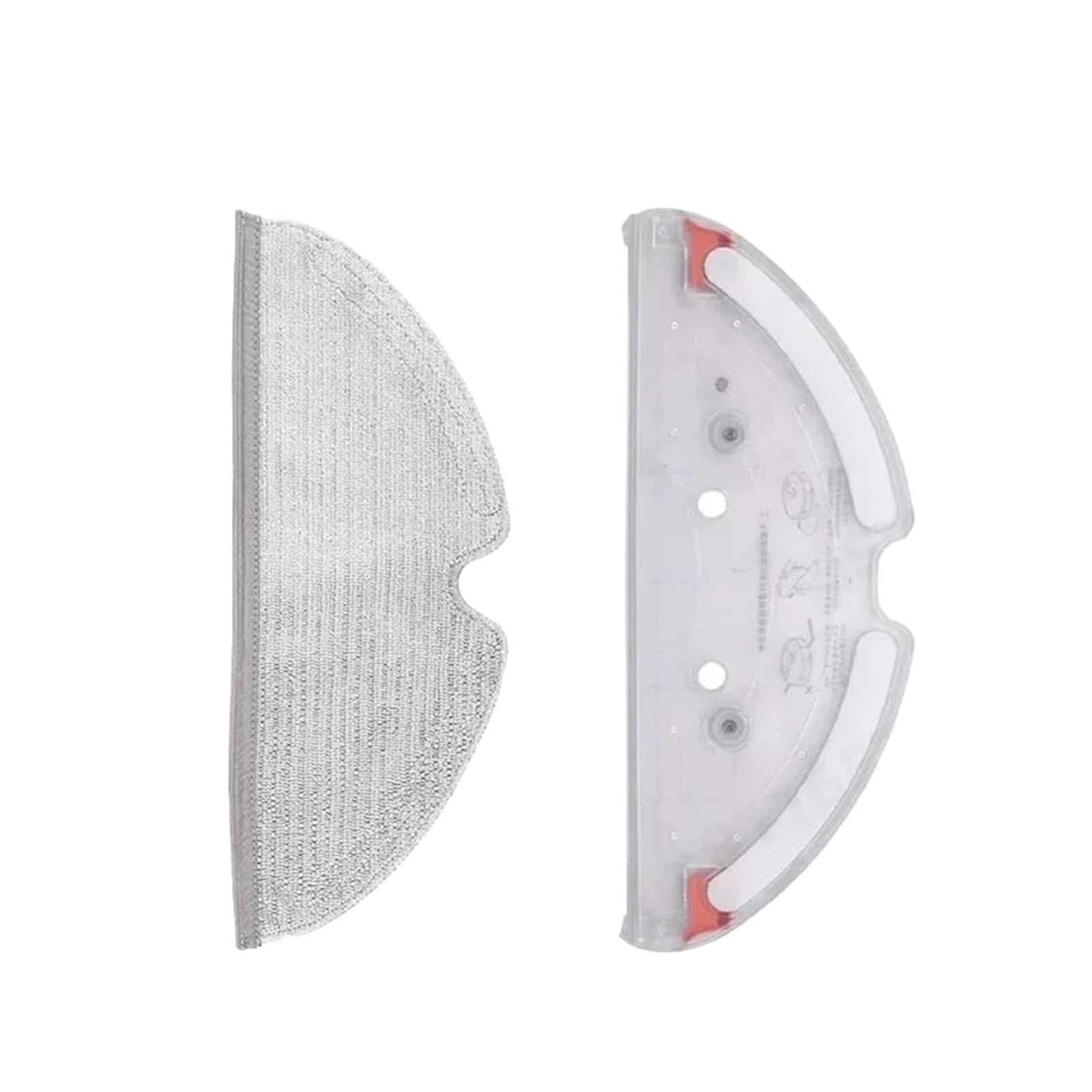XEDLAMP Neues Tablett, Wischmopp-Wasser, for Tank, Staubbehälter-Box for Roborock Q7 Max Q7 Max+ T8 mit Hepa-Filtern, Staubsauger-Staubbehälter-Zubehör Staubsauger-Staubsammler(Orange 2pcs) von XEDLAMP