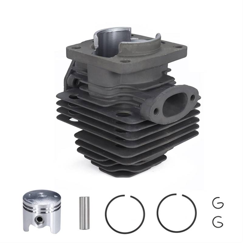XEDLAMP Rasenmäher-Zylinder-Kolben-Set, for TL33 CG330 1E36F, Durchmesser 36 mm, Freischneider-Rasentrimmer-Zylinder-Set Zylinderkolben für Gartengeräte von XEDLAMP