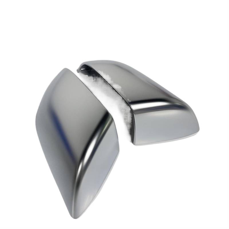 XEDLAMP Rearview Side Mirror Case Full Chrome Matt Finish Door Wing Mirror Cover Cap Shell Housing, for Tesla, Model 3 Auto-Außenspiegelabdeckung von XEDLAMP
