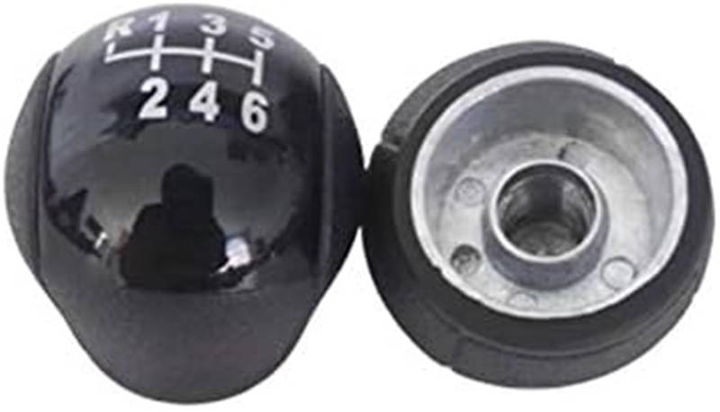 XEDLAMP Schaltknauf, for Ford Transit Van MK7 2006-2013 6-Gang-Schalthebelmanschette aus Leder (Größe: 6-Gang-Schaltknauf) Auto-Schaltknauf von XEDLAMP