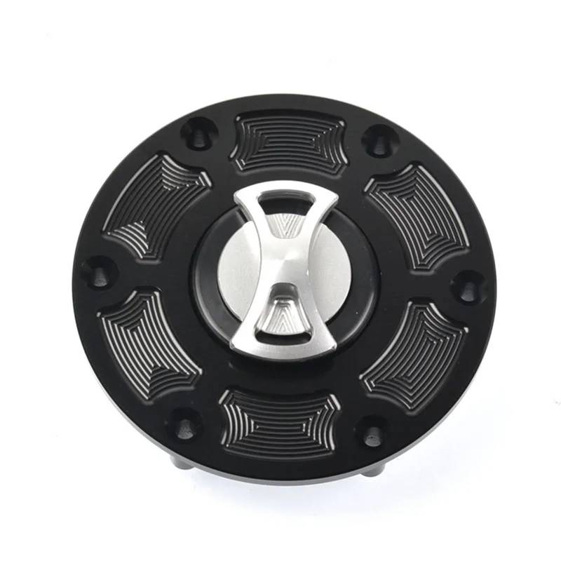 XEDLAMP Schlüsselloser Motorrad-Tankdeckel, for, R1200GS R1200RT R1200RC R1200R R1200RAD(Silver) von XEDLAMP