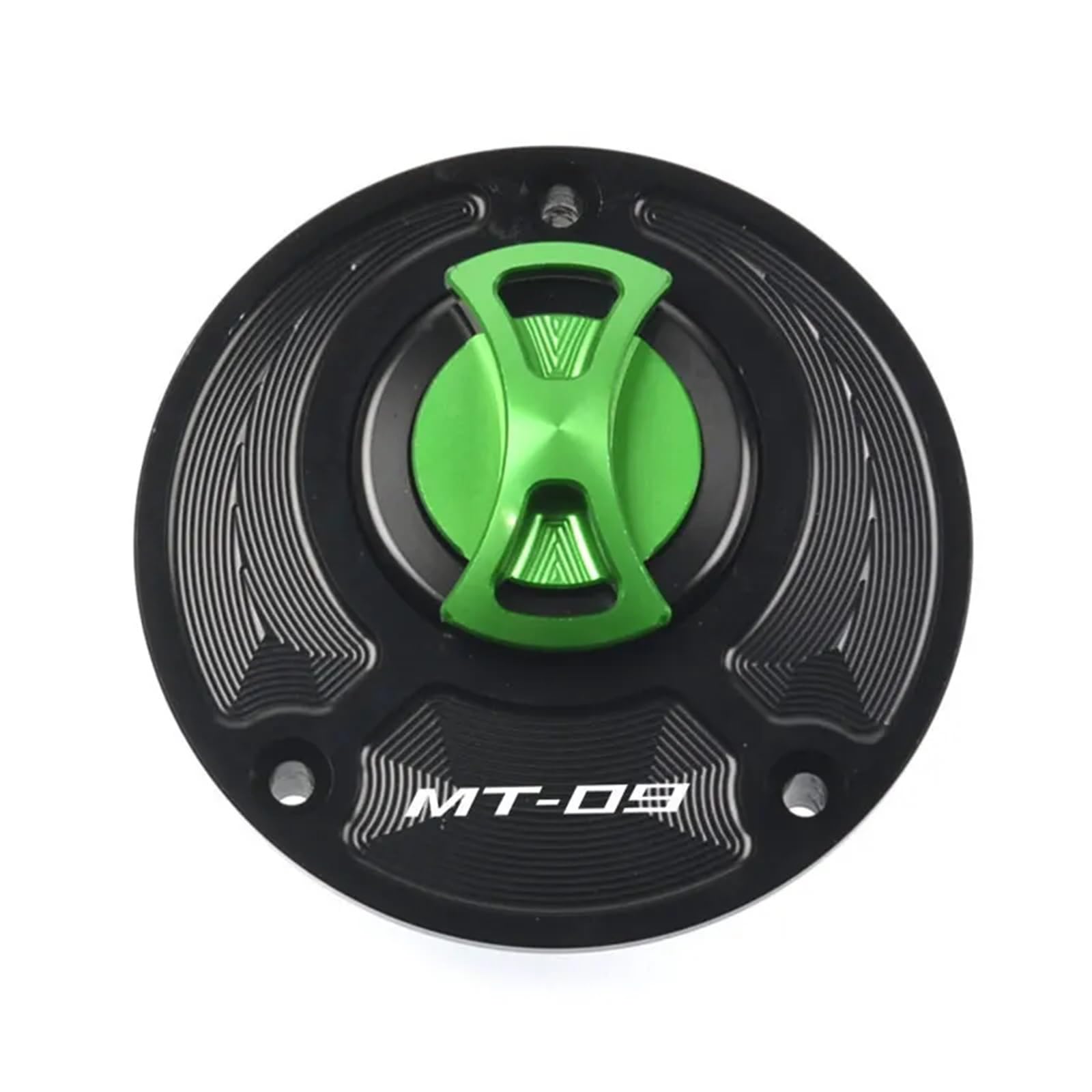 XEDLAMP Schlüsselloser Motorrad-Tankdeckel, for Yamaha, MT 09 MT09 MT-09/FZ-09/SR (Nicht FJ-09) 2014-2020 2015 2016 2017 2018 2019(Green) von XEDLAMP