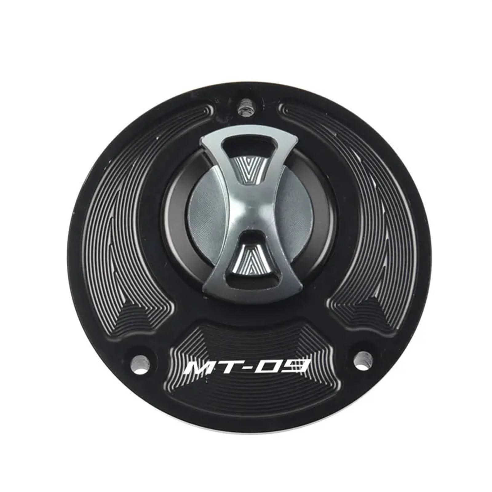 XEDLAMP Schlüsselloser Motorrad-Tankdeckel, for Yamaha, MT 09 MT09 MT-09/FZ-09/SR (Nicht FJ-09) 2014-2020 2015 2016 2017 2018 2019(Grey) von XEDLAMP