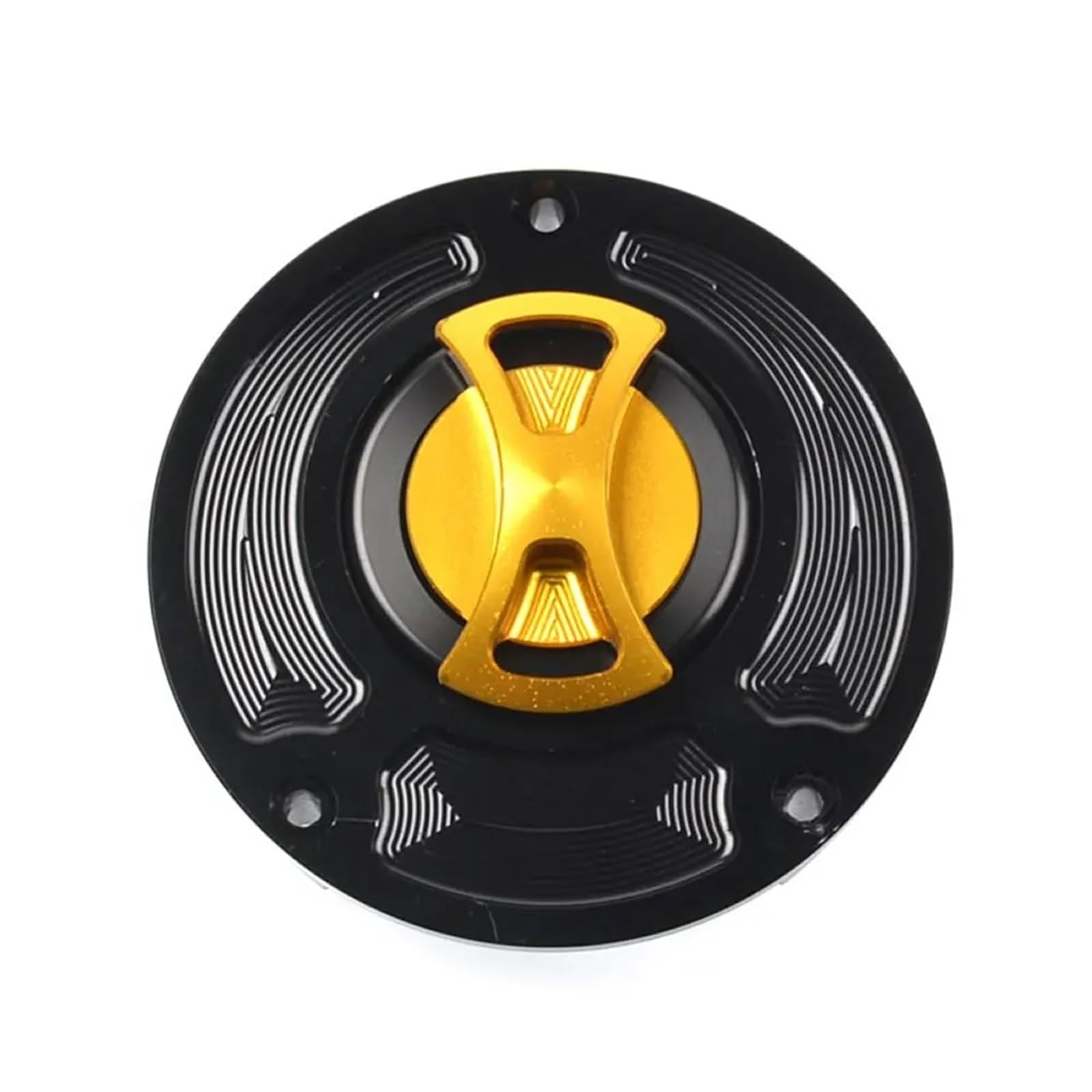 XEDLAMP Schlüsselloser Tankdeckel for Motorräder, for CBR250RR 2017-2023 CBR650R 2019-2023 2020 2021 2022(Gold) von XEDLAMP