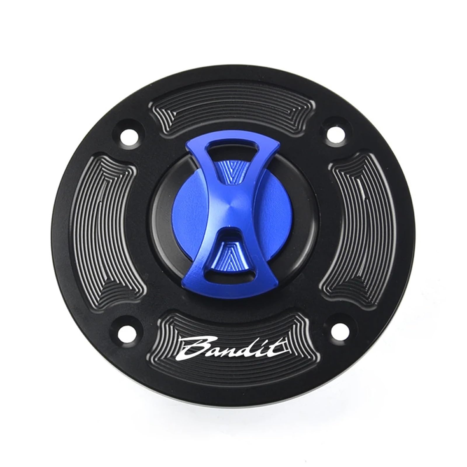 XEDLAMP Schlüsselloser Tankdeckel for Motorräder, for GSF1200 Bandit 1200 2001-2004 (2002 2003)(Blue) von XEDLAMP