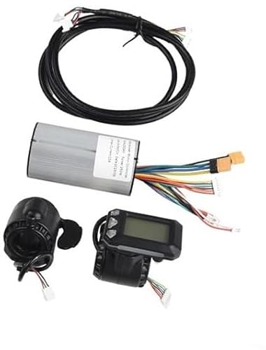 XEDLAMP Scooter-Controller-Kit, LCD-Monitor-Bremssatz, for 5,5-Zoll-Elektroroller aus Kohlefaser, 24-V/36-V-Controller, LCD-Displaysteuerung for bürstenlosen Motorcontroller (24 V) Controller-Kit für von XEDLAMP